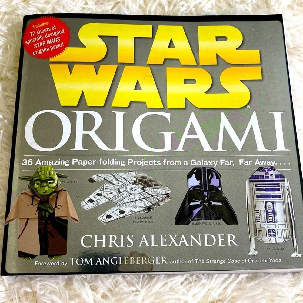 STAR WARS ORIGAMI 36 PAPER Folding Projects from a Galaxy far far away N…